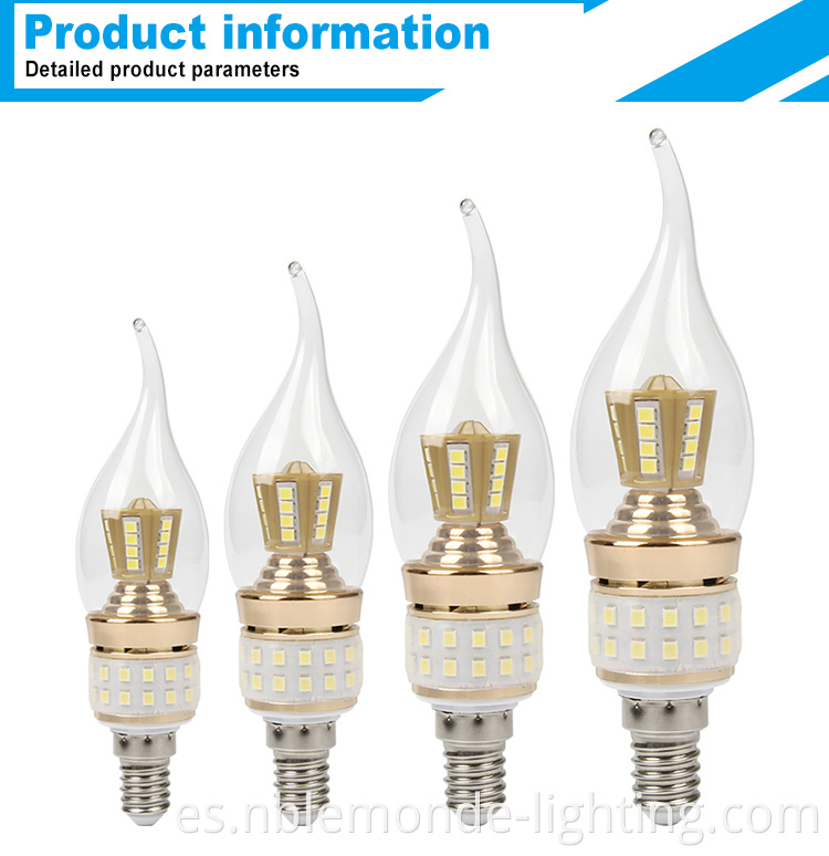 LED corn light chandelier bulb